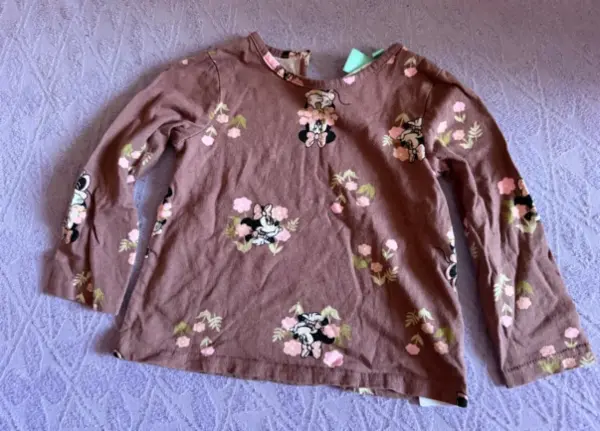 Dívčí šaty s Minnie Mouse a tričkem, vel. 86 4