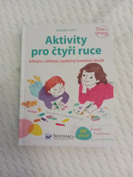 Aktivity pro čtyři ruce - kreativní deník pro děti
