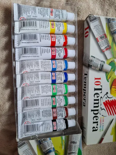 Koh-i-noor Tempera 10 barev - 2 balení 3
