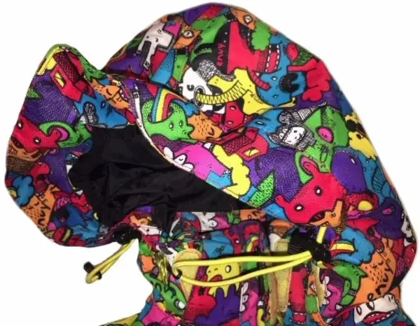 Voděodolná outdoor zimní lyžařská unisex bunda 5-6y 2