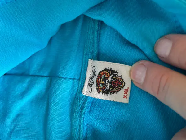 Dámská tyrkysová mikina * EdHardy * v.S 5