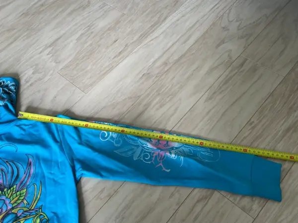 Dámská tyrkysová mikina * EdHardy * v.S 11