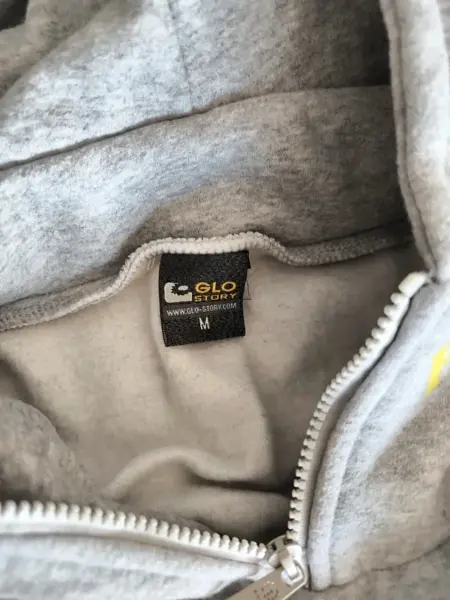 Šedá dámská mikina Glo-Story s kapucí 5