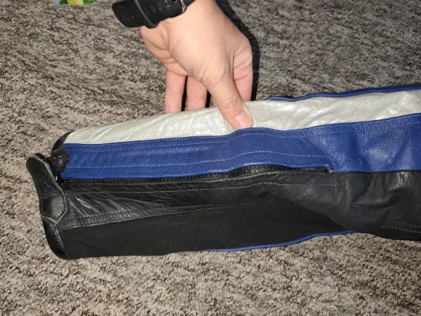 Kožená moto kombinéza Nazran, M 4