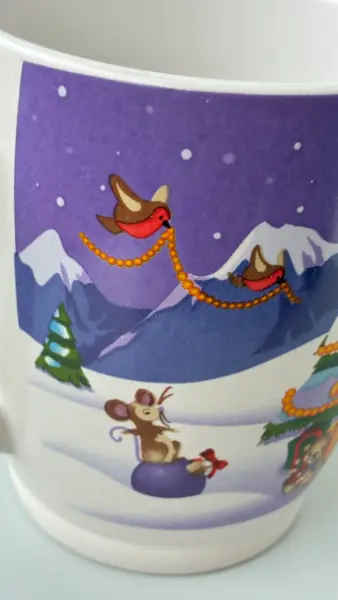 Sběratelský hrnek Milka Vánoční edice č. 17 8