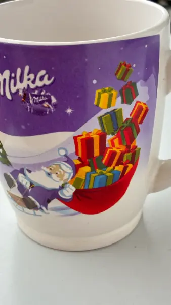 Sběratelský hrnek Milka Vánoční edice č. 17 5