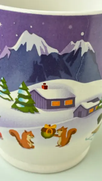Sběratelský hrnek Milka Vánoční edice č. 17 6