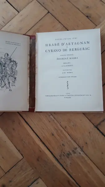 Sada knih Hrabě d'Artagnan a Cyrano de Bergerac (1929) 8