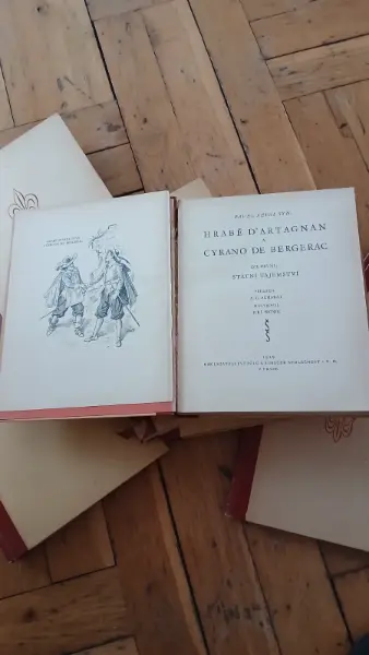 Sada knih Hrabě d'Artagnan a Cyrano de Bergerac (1929) 3