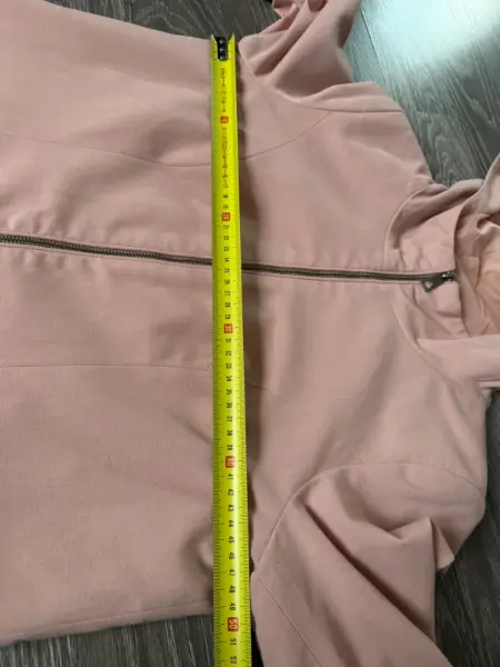 Dámský růžový kabát Vero Moda s kapucí 3