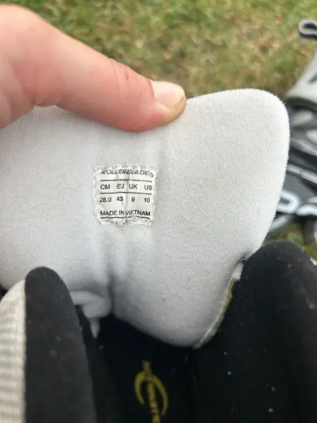 Kolečkové brusle Rollerblade vel. 43 3