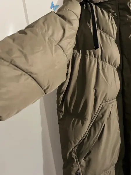 Dámský zimní kabát Amisu, khaki, vel. 44 13