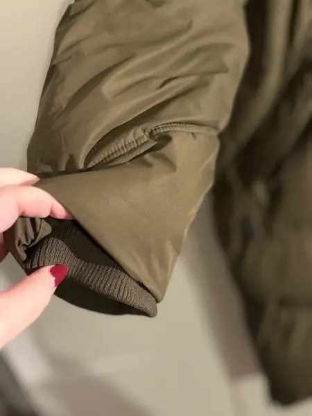 Dámský zimní kabát Amisu, khaki, vel. 44 12