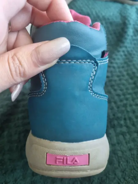 Dívčí boty Fila, tyrkysové, vel. 34 5