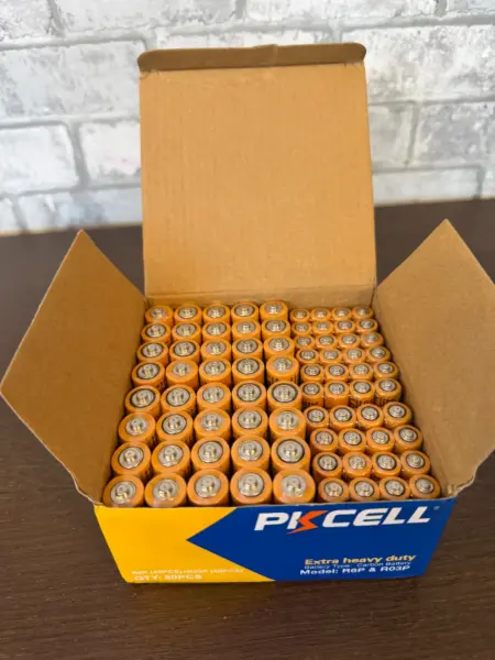 PKCELL baterie R6P a R03P - sada 80 ks 2