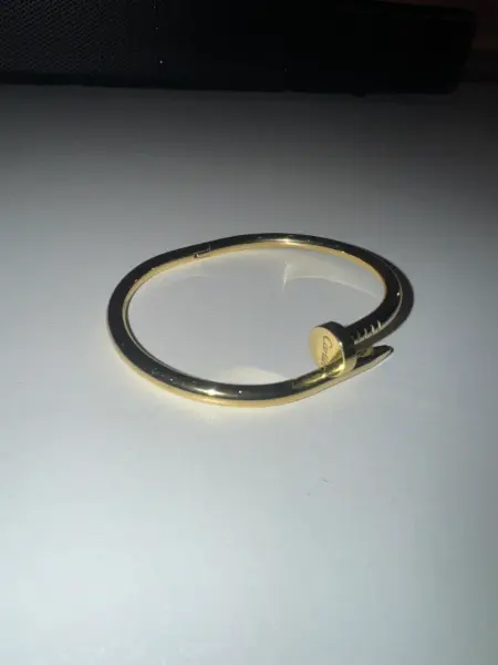 Zlatý náramek Cartier Juste un Cl hřebík 9