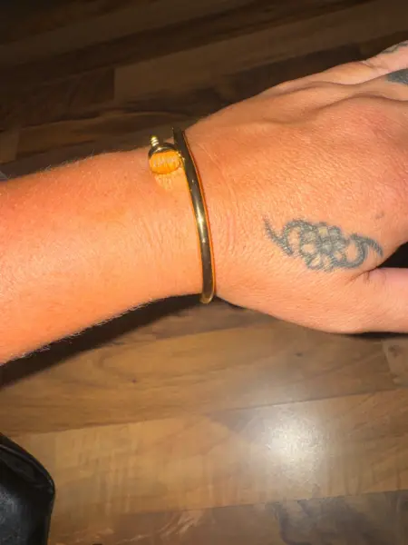 Zlatý náramek Cartier Juste un Cl hřebík 2