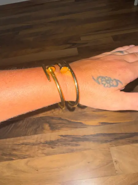 Zlatý náramek Cartier Juste un Cl hřebík 5