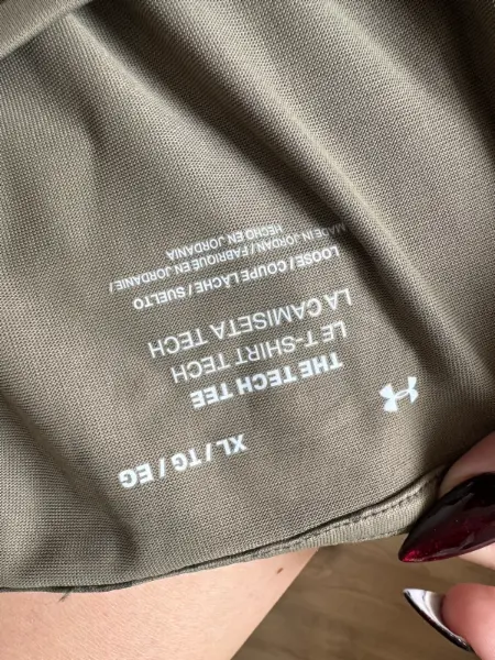 Pánské tričko Under Armour Tech Tee, maskáčové, vel. XL 5