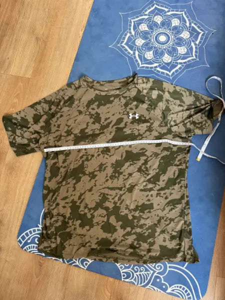 Pánské tričko Under Armour Tech Tee, maskáčové, vel. XL 3