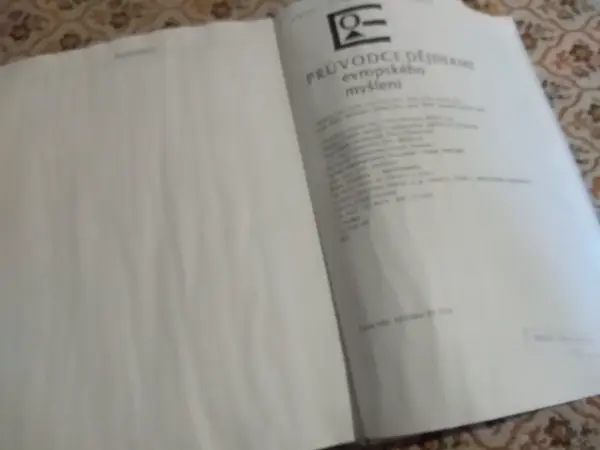 Průvodce dějinami evropského myšlení 7