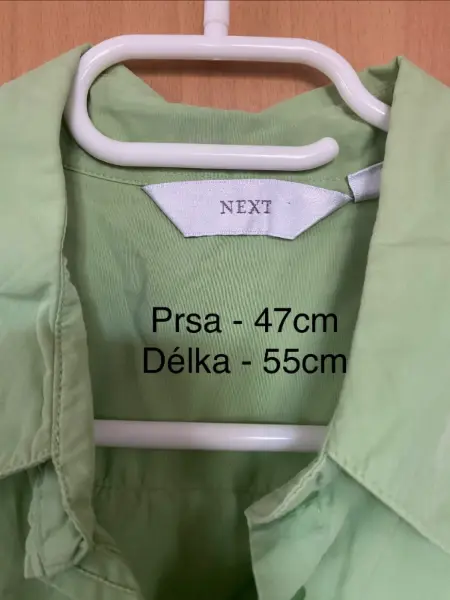 Světle zelená košile Next 3