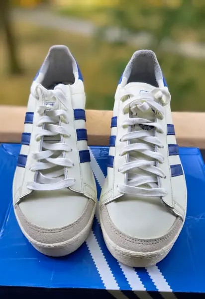Adidas Abdul-Jabbar Low | White/Blue | EU 45⅓ | Limitovaná e 3