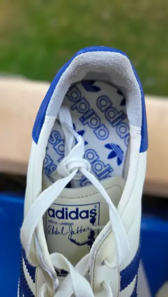 Adidas Abdul-Jabbar Low | White/Blue | EU 45⅓ | Limitovaná e 4