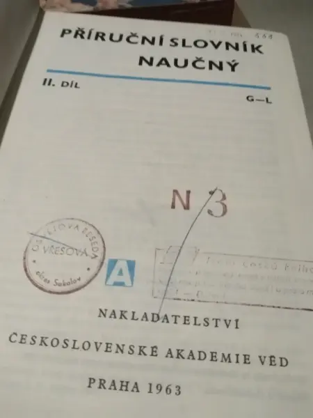 Slovníky naučné I-IV (1962-1967) 2