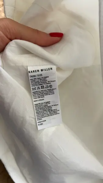Šaty Karen Millen, černo-bílé, vel. S 6