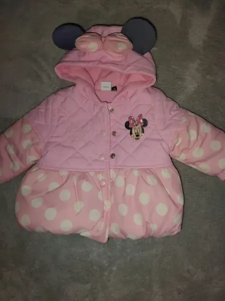 Dětská růžová bunda Minnie Mouse 2