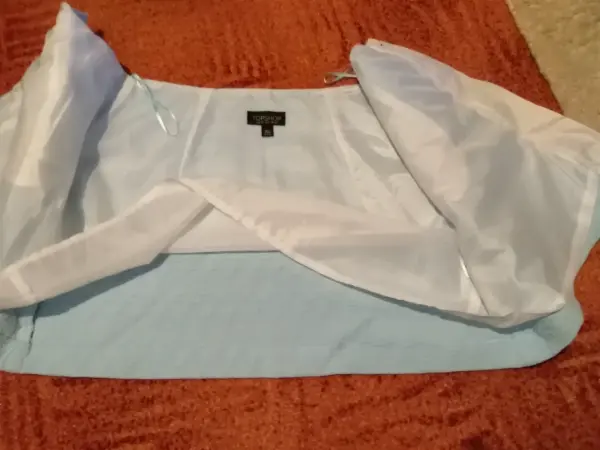 Rozepínací mini sukně s podšívkou 6