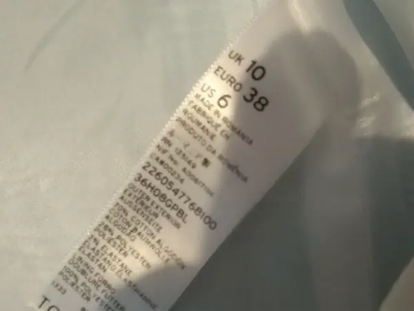 Rozepínací mini sukně s podšívkou 8