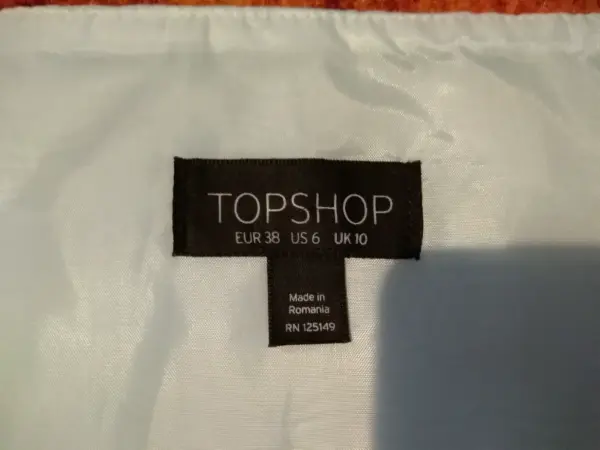 Rozepínací mini sukně s podšívkou 7