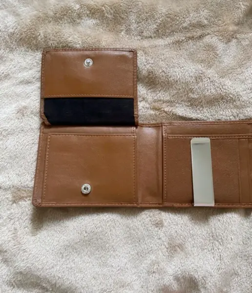 Pánská kožená peněženka s klipem na bankovky 3