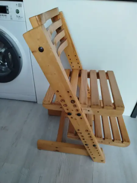 Dřevěná rostoucí židle pro děti 6