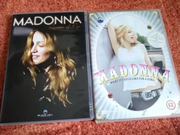 Dvě DVD Madonna