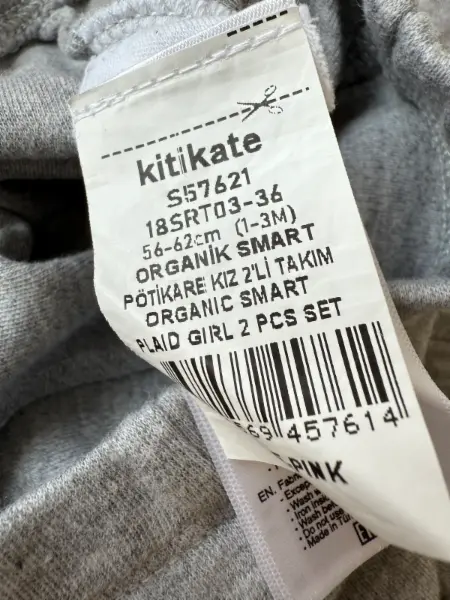 Dětské polodupačky Kitikate šedé 3