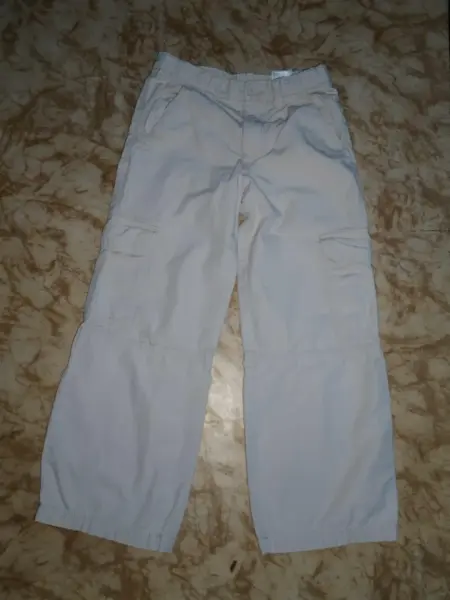 Širší bavlněné kalhoty H&M vel.140 5