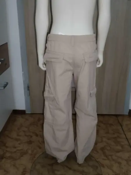 Širší bavlněné kalhoty H&M vel.140 3