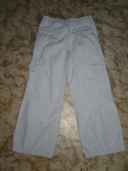 Širší bavlněné kalhoty H&M vel.140 4