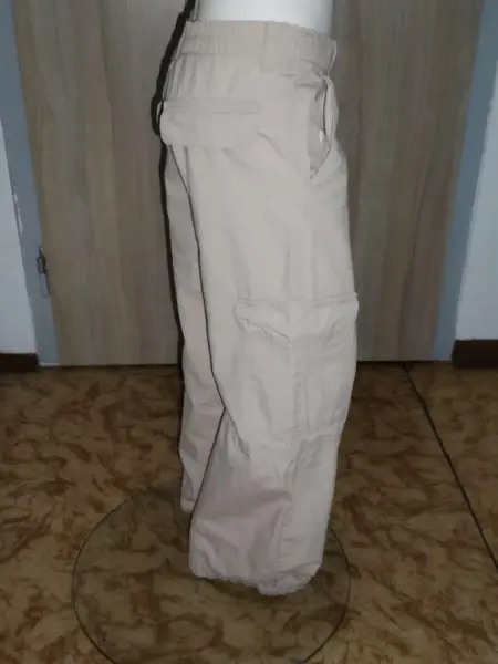 Širší bavlněné kalhoty H&M vel.140 2