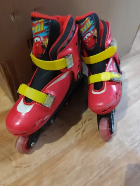 Dětské in-line brusle Disney Cars 2