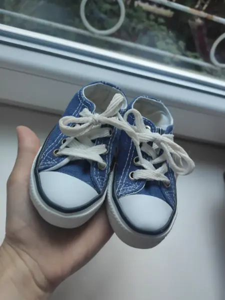 Dětské tenisky Converse All Star modré 11