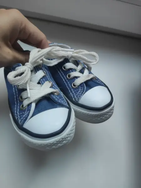 Dětské tenisky Converse All Star modré 3