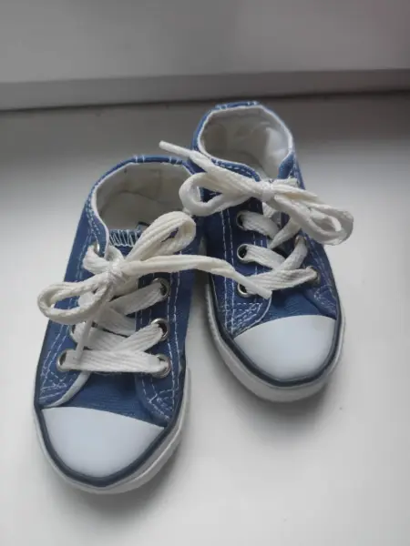 Dětské tenisky Converse All Star modré 2