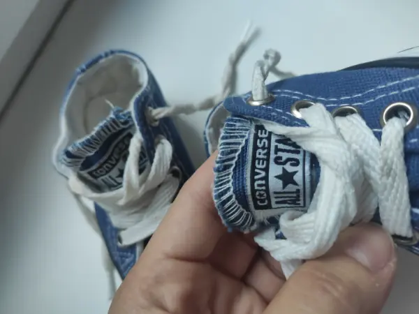 Dětské tenisky Converse All Star modré 12
