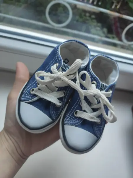 Dětské tenisky Converse All Star modré 9
