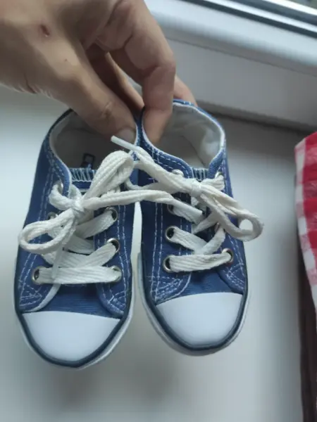 Dětské tenisky Converse All Star modré 4