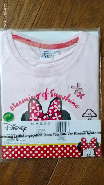 Tričko s Minnie, vel 122/128